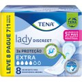 ABSORVENTE PARA INCONTINÊNCIA TENA LADY DISCREET EXTRA LEVE 8 PAGUE 6
