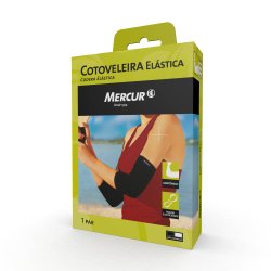 Cotoveleira Elastica Mercur Preta G