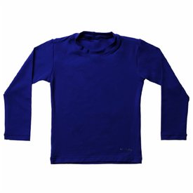 CAMISA BANHO BUP BABY FPS50 MANGA LONGA AZUL MARINHO  G(12 - 18 MESES)