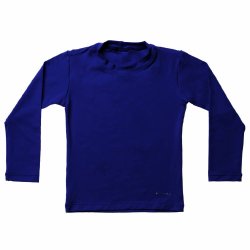 Camisa Banho Bup Baby Fps50 Manga Longa Azul Marinho Gg(18 - 24 Meses)