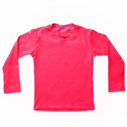 Camisa Banho Bup Baby Fps50 Manga Longa Pink G(12 - 18 Meses)