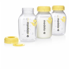FRASCO PARA COLETA DE LEITE MEDELA 150 ML 3 UNIDADES