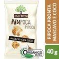 PIPOCA PRONTA DOCE ORGÂNICA CARAMELO COM COCO MÃE TERRA PACOTE 40G