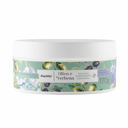IOGURTE HIDRATANTE CORPORAL PANVEL OLIVA  VERBENA 170G