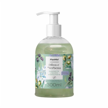 SABONETE LÍQUIDO HIDRATANTE PANVEL OLIVA  VERBENA 300ML