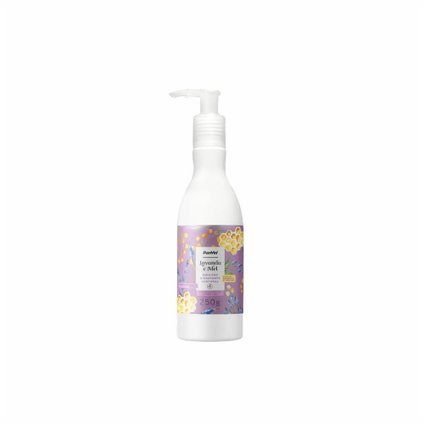 EMULSÃO HIDRATANTE  CORPORAL PANVEL LAVANDA  MEL 250G