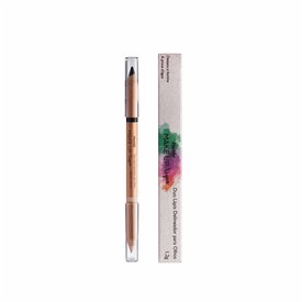 DUO LÁPIS PARA OLHOS PRETO BEGE PANVEL MAKE UP VEGAN