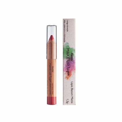 LÁPIS BATOM MATTE VERMELHO ROMÃ PANVEL MAKE UP VEGAN