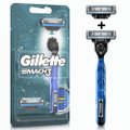 APARELHO DE BARBEAR GILLETTE MACH3 + 2 CARGAS