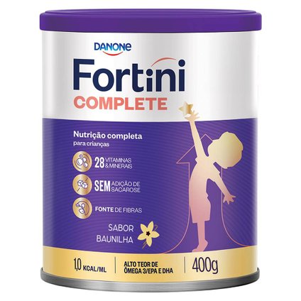 FORTINI COMPLETE SABOR BAUNILHA 400G