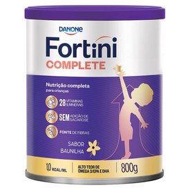 SUPLEMENTO INFANTIL FORTINI COMPLETE BAUNILHA 800G
