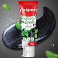 CREME DENTAL COLGATE NATURAL EXTRACTS CARVÃO ATIVADO E MENTA 90G