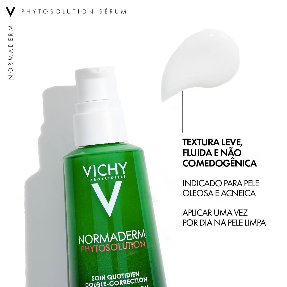 SÉRUM ANTIOLEOSIDADE E ANTIACNE VICHY NORMADERM PHYTOSOLUTION 50ML