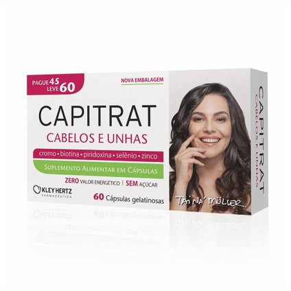 CAPITRAT NUTRICAO CAPILAR 60CAP