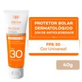 PROTETOR SOLAR ACTINE ANTIOXIDANTE TOQUE SECO COR UNIVERSAL FPS 30 40G