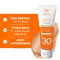 PROTETOR SOLAR ACTINE ANTIOXIDANTE TOQUE SECO COR UNIVERSAL FPS 30 40G