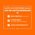 PROTETOR SOLAR ACTINE ANTIOXIDANTE TOQUE SECO SEM COR FPS 60 40G