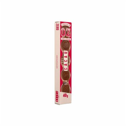 CHOCOLATE CHOCO OZ 33% CACAU ZERO AÇÚCAR 40G