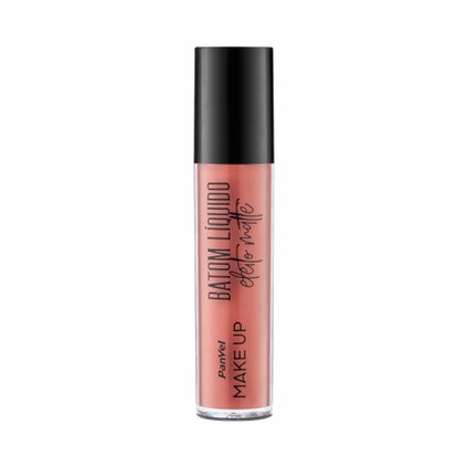 BATOM LIQUIDO MATTE PANVEL MAKE UP MARROM CHOCOLATE 3,28G
