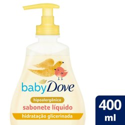 Sabonete Líquido Da Cabeça Aos Pés De Glicerina Baby Dove Hidratação Glicerinada 400 Ml