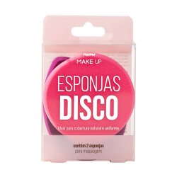 Esponja Para Maquiagem Panvel Make Up 2 Unidades