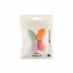 Mini Esponja Para Maquiagem Panvel Make Up 4 Unidades