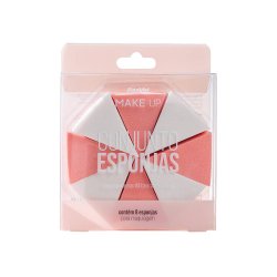 Esponja Para Maquiagem Panvel Make Up 8 Unidades