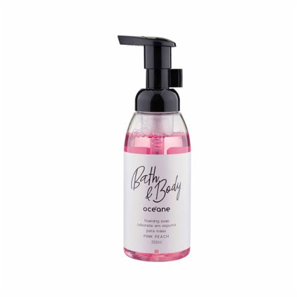 SABONETE LIQUIDO OCEANE PINK PEACH PARA MÃOS 355ML