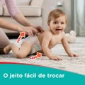 FRALDA PAMPERS PANTS MEGA AJUSTE TOTAL M COM 42 UNIDADES