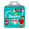 FRALDAS PAMPERS PANTS AJUSTE TOTAL TAMANHO XXG 60 UNIDADES