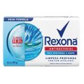 SABONETE EM BARRA REXONA ANTIBACTERIAL LIMPEZA PROFUNDA 84G