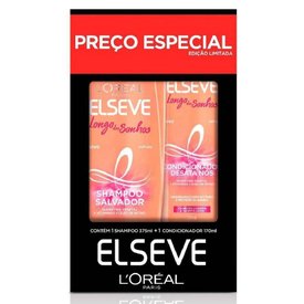 KIT ELSEVE LONGO DOS SONHOS SHAMPOO 375ML + CONDICIONADOR 170ML