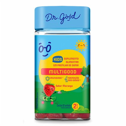 DR. GOOD POLIVITAMÍNICO KIDS 60 UNIDADES