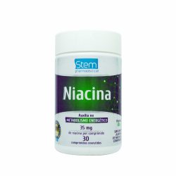 Niacina 35mg Stem - 30 Comprimidos Revestidos
