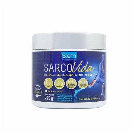 SARCOVIDA STEM - 225 GRAMAS - SABOR UVA