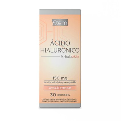 ÁCIDO HIALURÔNICO HIALUSKIN STEM 150MG COM 30 COMPRIMIDOS