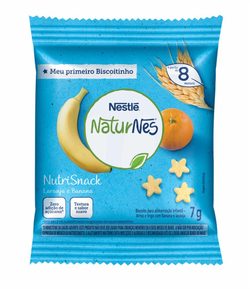 Naturnes Nutrisnack Banana E Laranja  7g