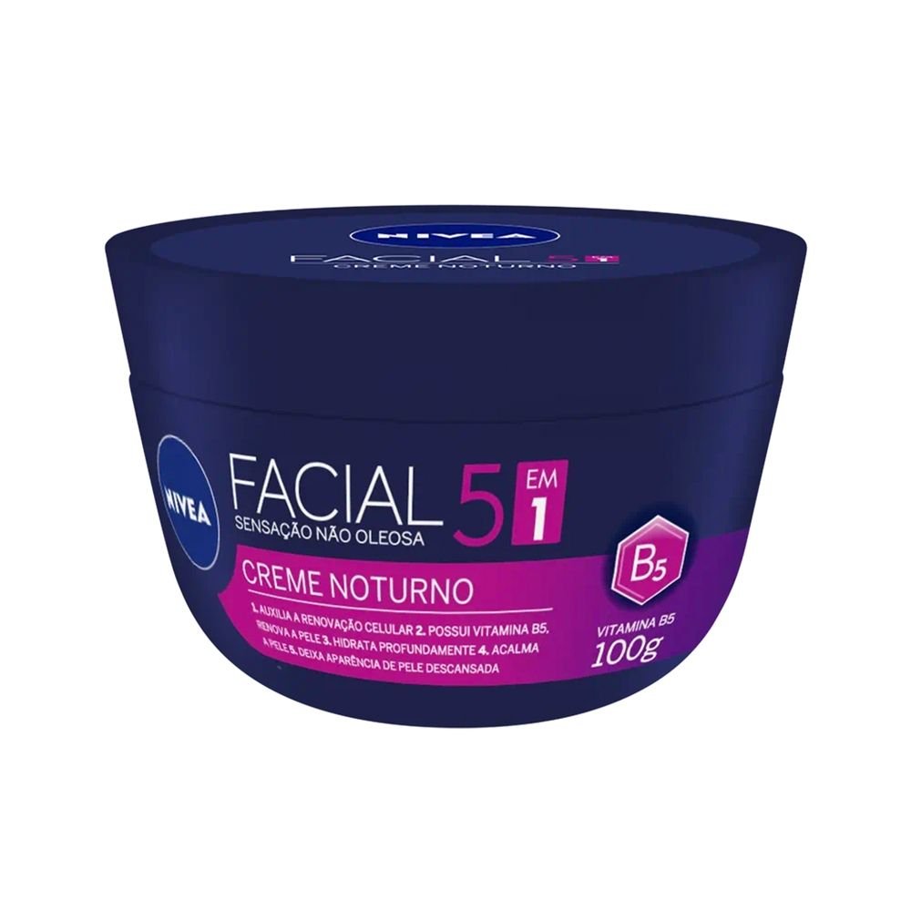 CREME FACIAL NOTURNO NIVEA 100G