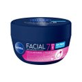 Kit Nivea Creme Facial Noturno Ultraleve 7 Em 1 100G + Creme Facial Antissinais Ultraleve 7 Em 1 100G