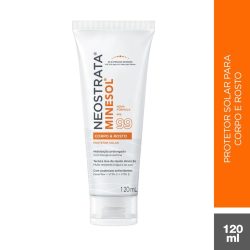 Neostrata Minesol Corpo & Rosto Protetor Solar Fluido Hidratante Antioxidante Fps99 120ml