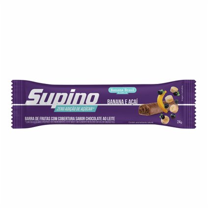 BARRA DE FRUTAS SUPINO ZERO AÇAÍ 24G