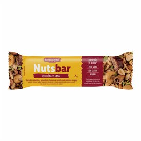 BARRA DE NUTS NUTS BAR PROTEÍNA VEGANA 25G