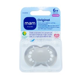 CHUPETA MAM ORIGINAL NEUTRA 6 MESES + COM 1 UNIDADE
