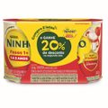 KIT FÓRMULA INFANTIL DE PRIMEIRA INFÂNCIA NINHO FASES 1 A 3 ANOS 800G - 20% DE DESCONTO NA 2ª LATA