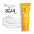 VICHY PROTETOR SOLAR FACIAL IDEAL SOLEIL PURIFY FPS70 40G