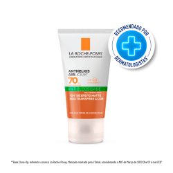 Protetor Solar Facial La Roche Posay Anthelios Airlicium Antioleosidade Pele Morena Mais Fps70 40g