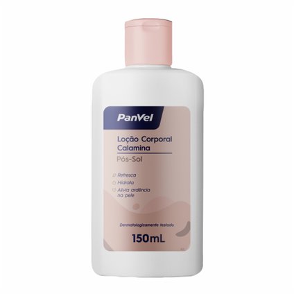 LOÇÃO CORPORAL CALAMINA PANVEL 150ML