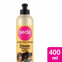 Creme Para Pentear Seda Boom Apaixonadas Por Crespos Com Óleo De Amendoa 400ml