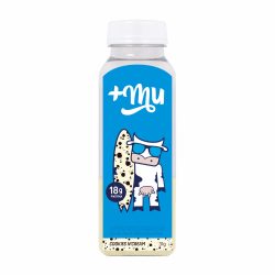 Proteina +mu Cookies & Cream Garrafa 31g