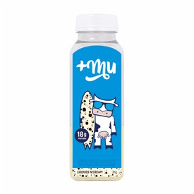PROTEINA +MU COOKIES  CREAM GARRAFA 31G